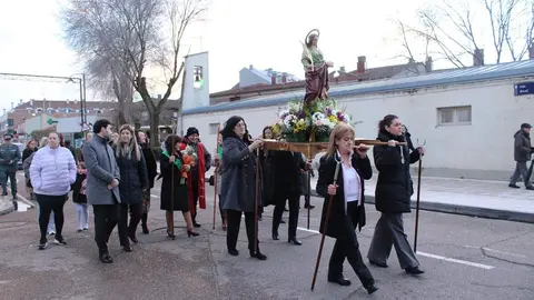 Celebración de la Fiesta de Santa Águeda en Santovenia de Pisuerga 2026 | Valladolid Plural
