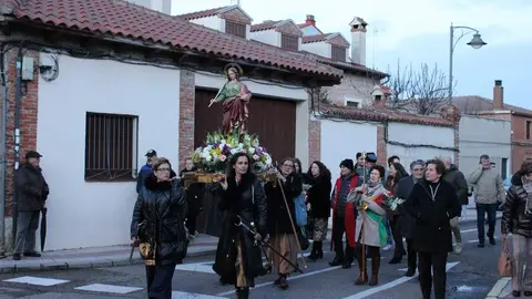 Celebración de la Fiesta de Santa Águeda en Santovenia de Pisuerga 2026 | Valladolid Plural