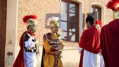 Representación del Viacrucis Juvenil de la Semana Santa de Fresno el Viejo 2026 | Valladolid Plural