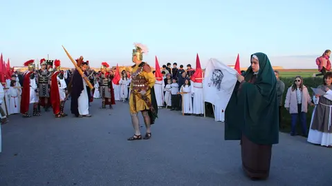 Representación del Viacrucis Juvenil de la Semana Santa de Fresno el Viejo 2026 | Valladolid Plural