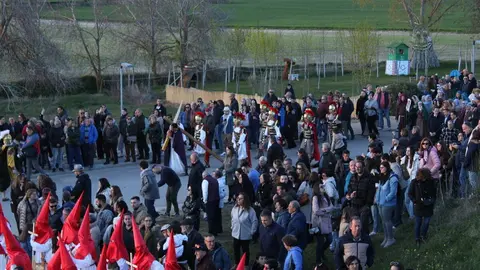 Representación del Viacrucis Juvenil de la Semana Santa de Fresno el Viejo 2026 | Valladolid Plural