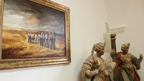 Inauguración de la exposición 'Salió el sembrador a sembrar' en Palazuelo de Vedija | Valladolid Plural