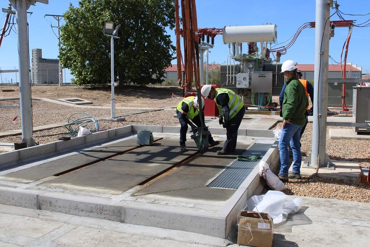 Renovacion transformador de potencia subestacion Medina del Campo i-DE Iberdrola (1)