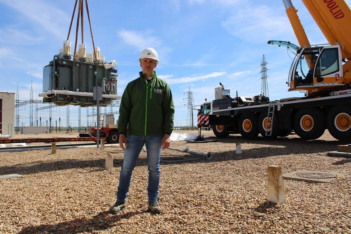 Renovacion transformador de potencia subestacion Medina del Campo i-DE Iberdrola (2)