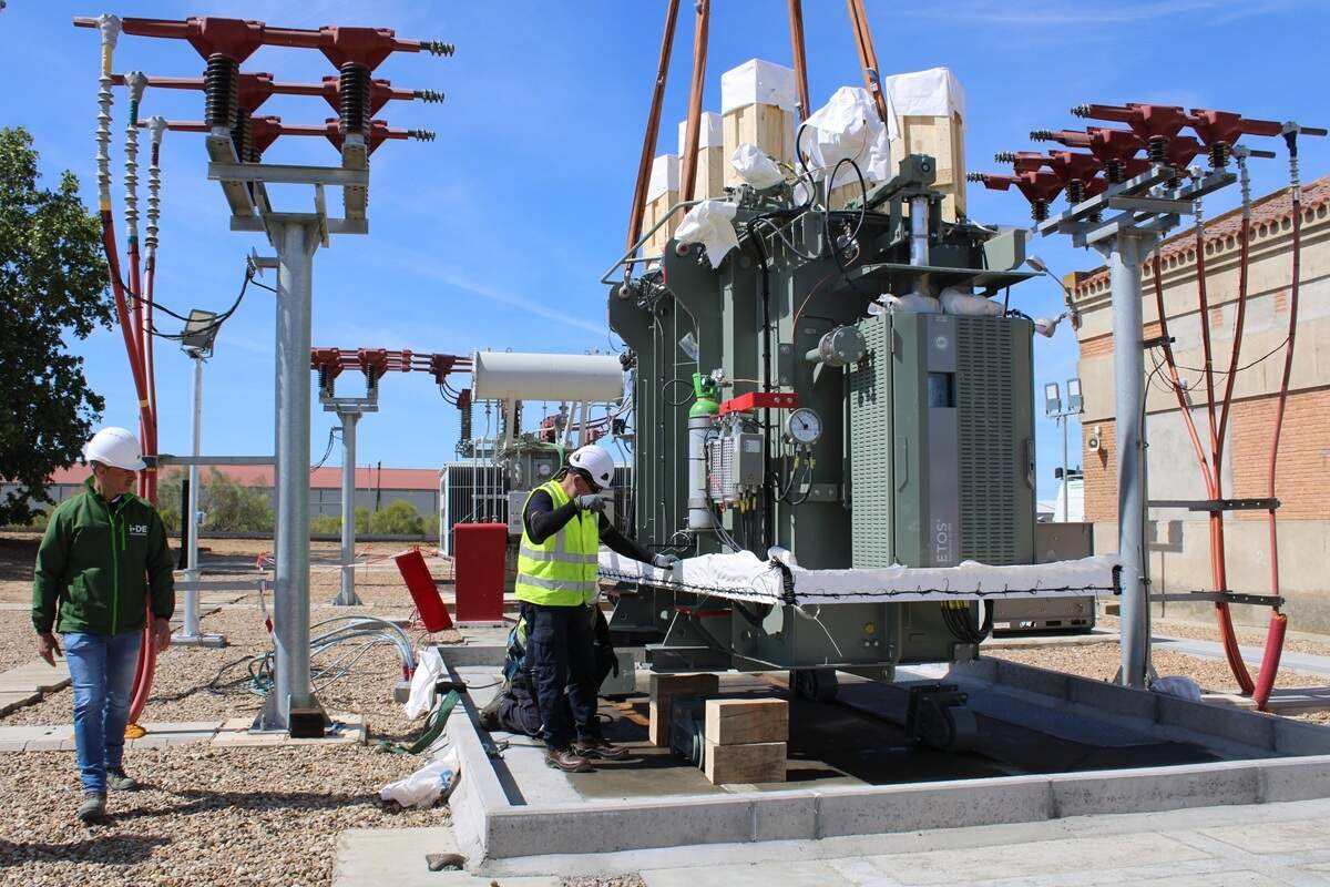 Renovacion transformador de potencia subestacion Medina del Campo i-DE Iberdrola (3)