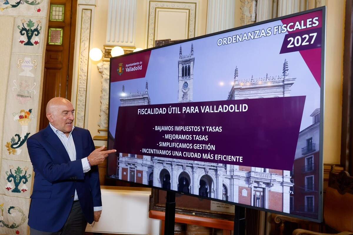 Valladolid completará en 2027 la rebaja del 10% del IBI comprometida en este mandato: así cambiarán los recibos